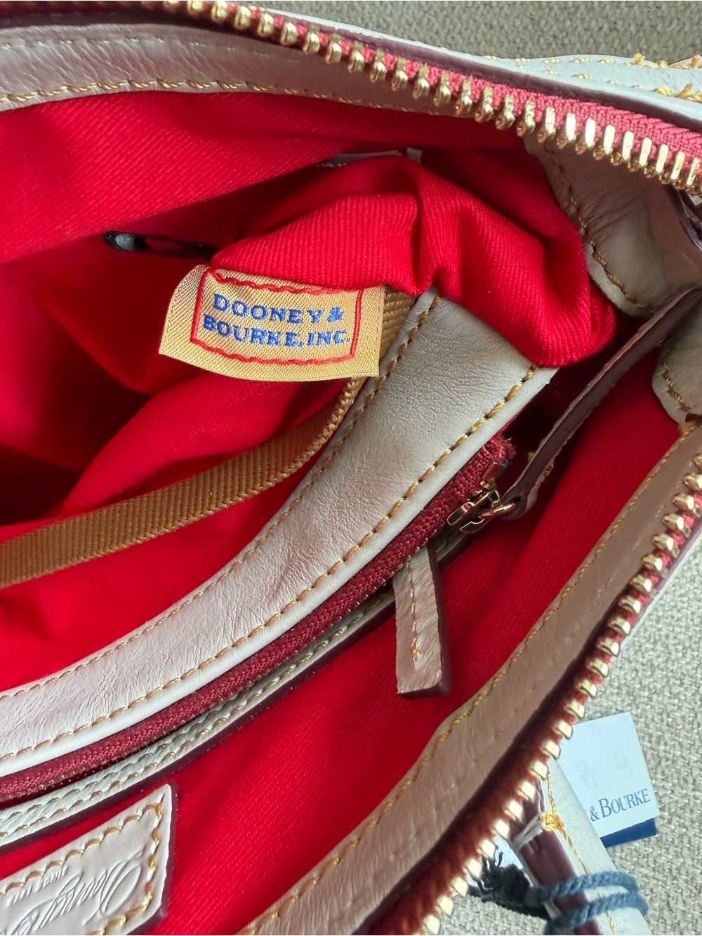 Dooney & Bourke Small East/West Satchel - Picture 7 of 16